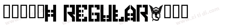 文鼎黑體_H Regular字体转换